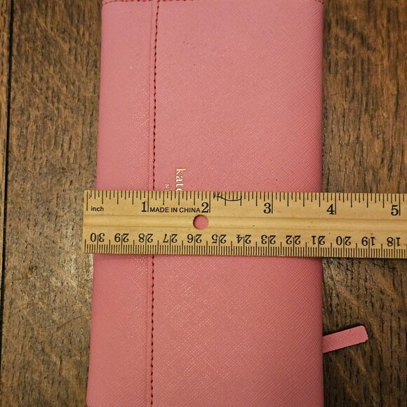 Kate Spade ♠️ Pink Tri-Fold Pink Wallet - Picture 6 of 7
